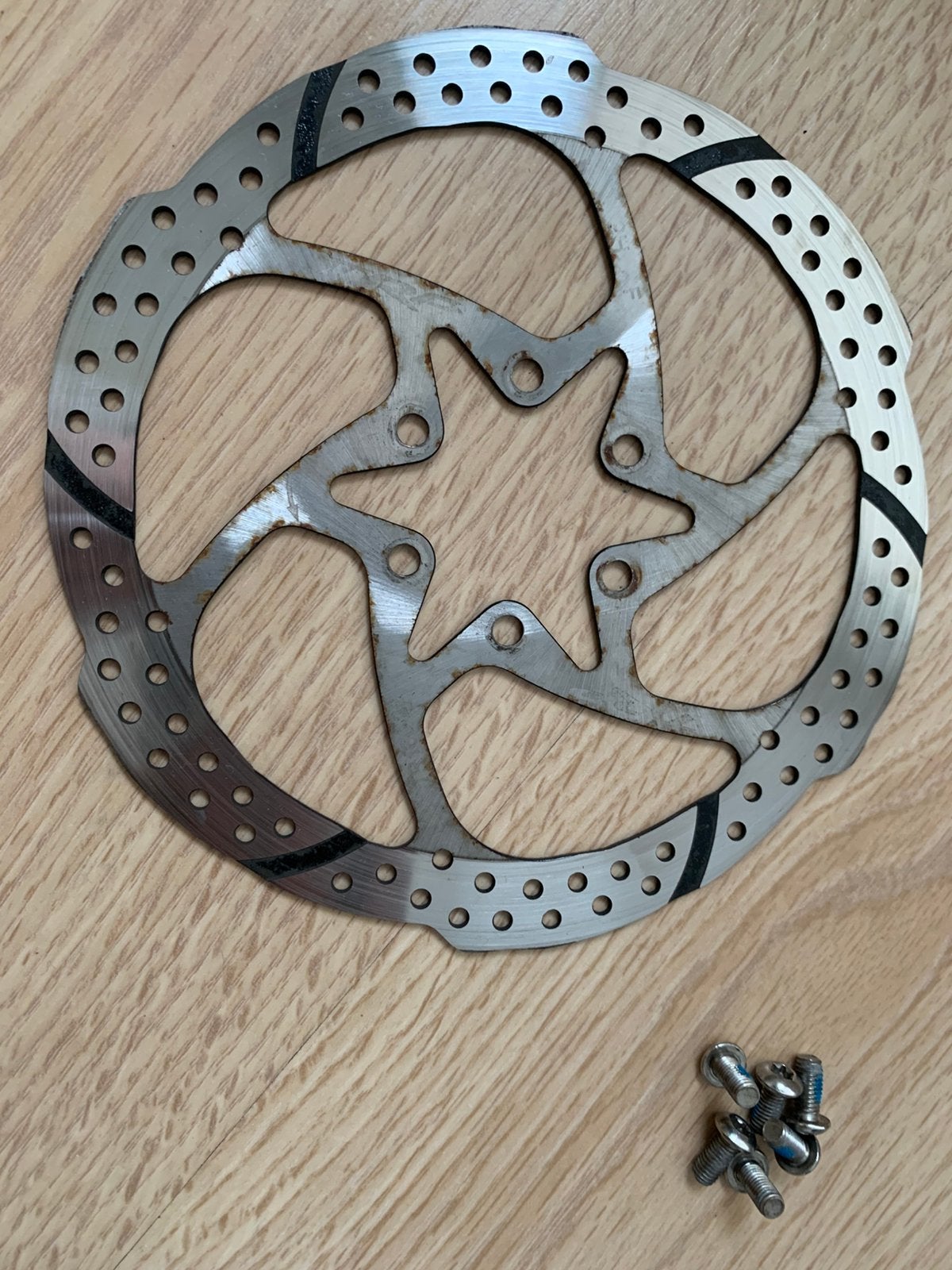 TRP rotor 160mm, 6-bolt, Ophalen of Verzenden, Zo goed als nieuw