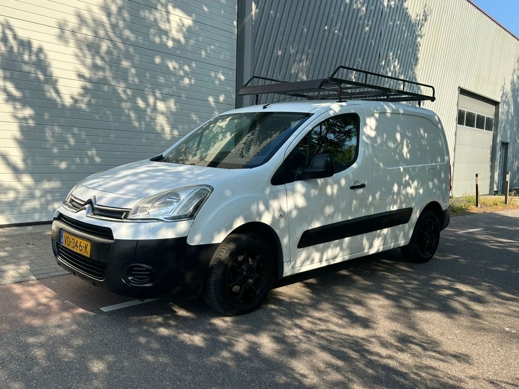 Citroën Berlingo 1.6 HDI 500 Comf. Ec (bj 2013), Auto's, Euro 5, Gebruikt, Citroën, Wit