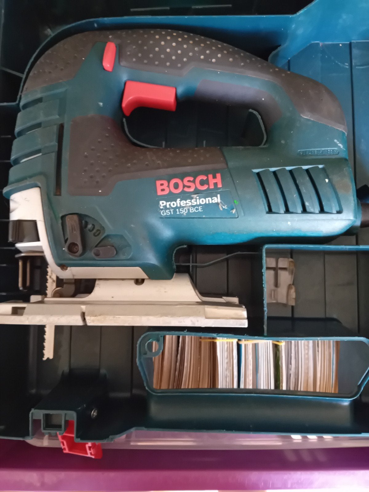 Bosch Professional GST 150 BCE Decoupeerzaag, Gebruikt, 600 tot 1200 watt, Ophalen of Verzenden, Bosch
