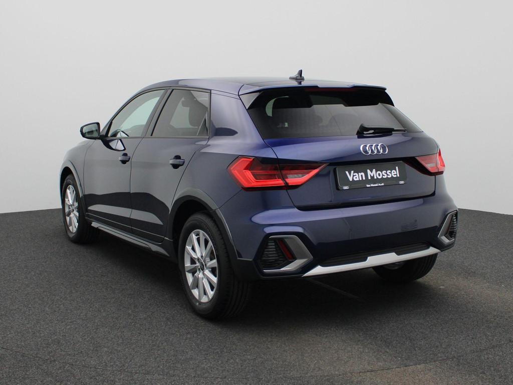 Audi A1 allstreet 30 TFSI Advanced edition l Adaptive cruise, 12 maanden, Stof, Euro 6, Blauw