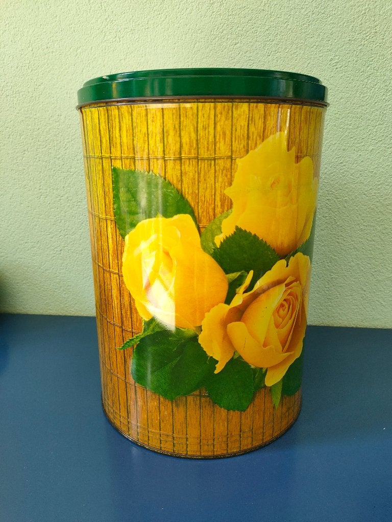 vintage bewaarblik, Ophalen, Gebruikt, Overige