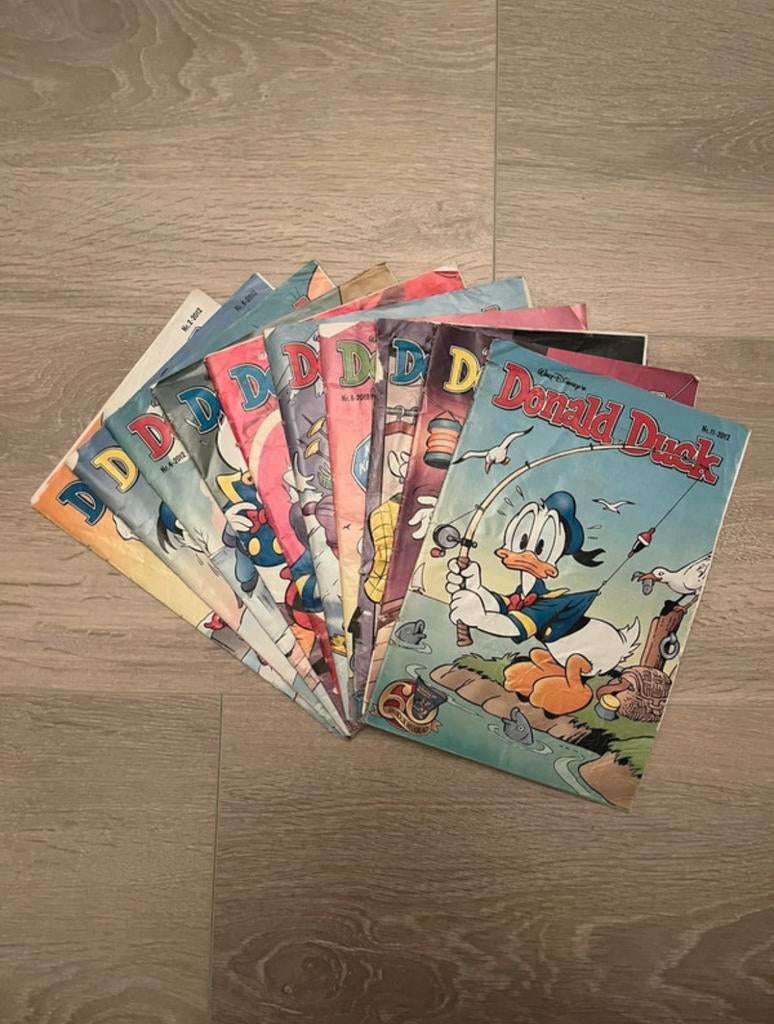 Donald Duck Jaargang 2012, Gelezen, Complete serie of reeks, Europa, Ophalen of Verzenden