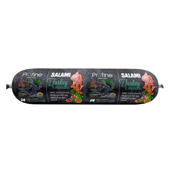 Profine salami worst kalkoen 800gram 12stuks, Ophalen of Verzenden, Hond