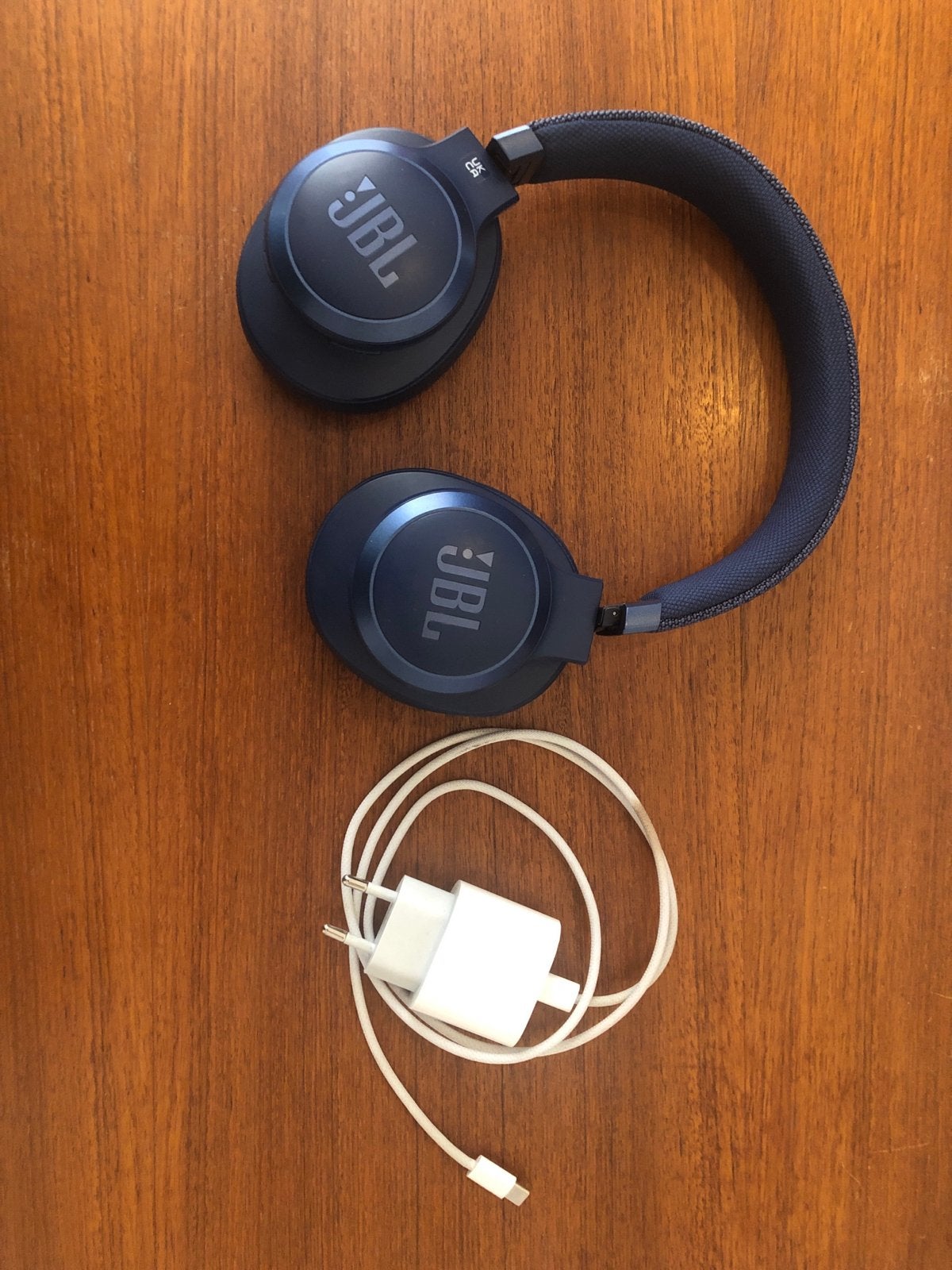 JBL Live 660NC Over-ear Koptelefoon - Blauw, Ophalen, Gebruikt, JBL, Bluetooth