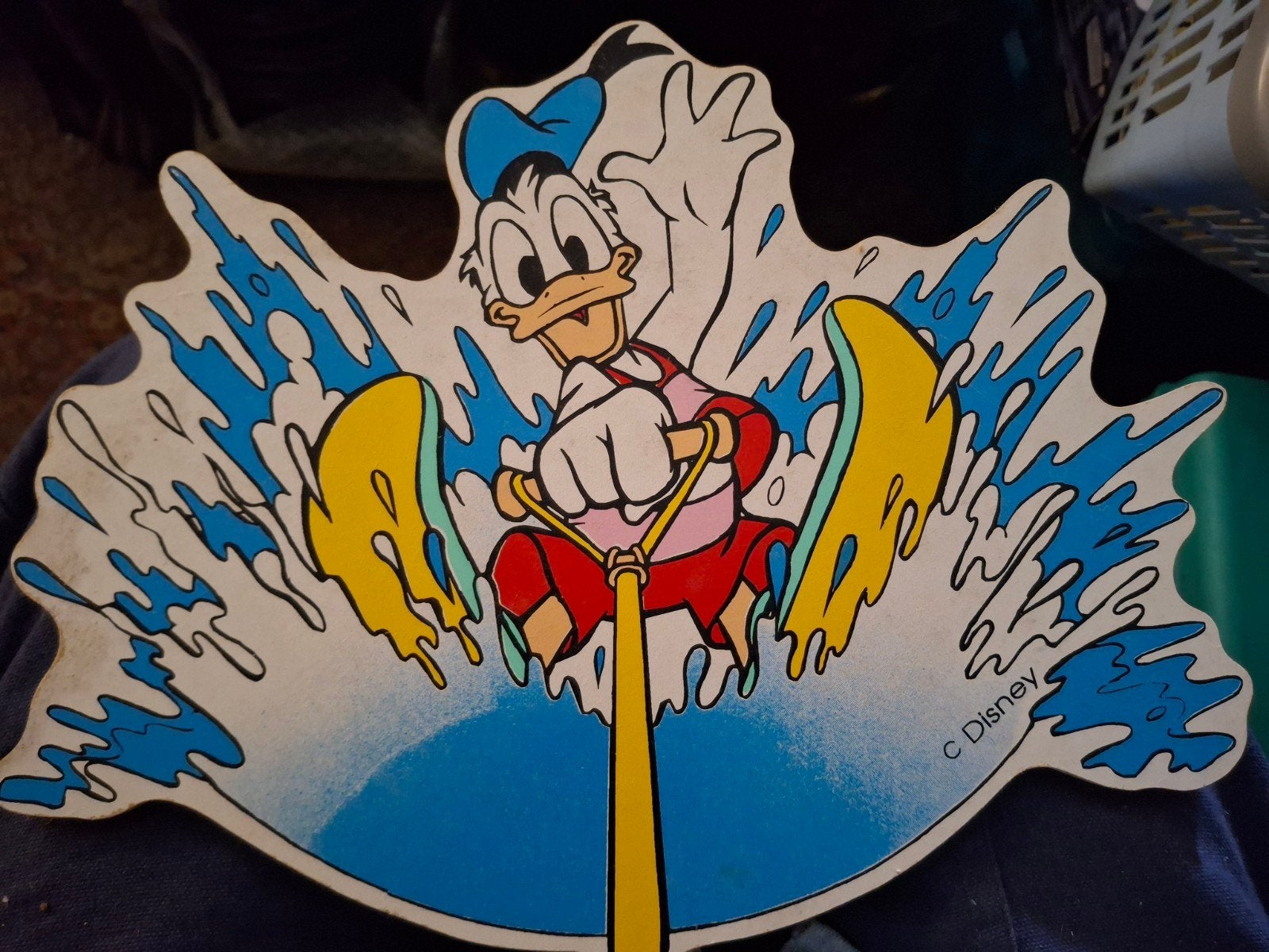 Vintage Disney Donald Duck wandlamp, Huis en Inrichting, Meerkleurig, Nieuw, Ophalen of Verzenden, Vintage