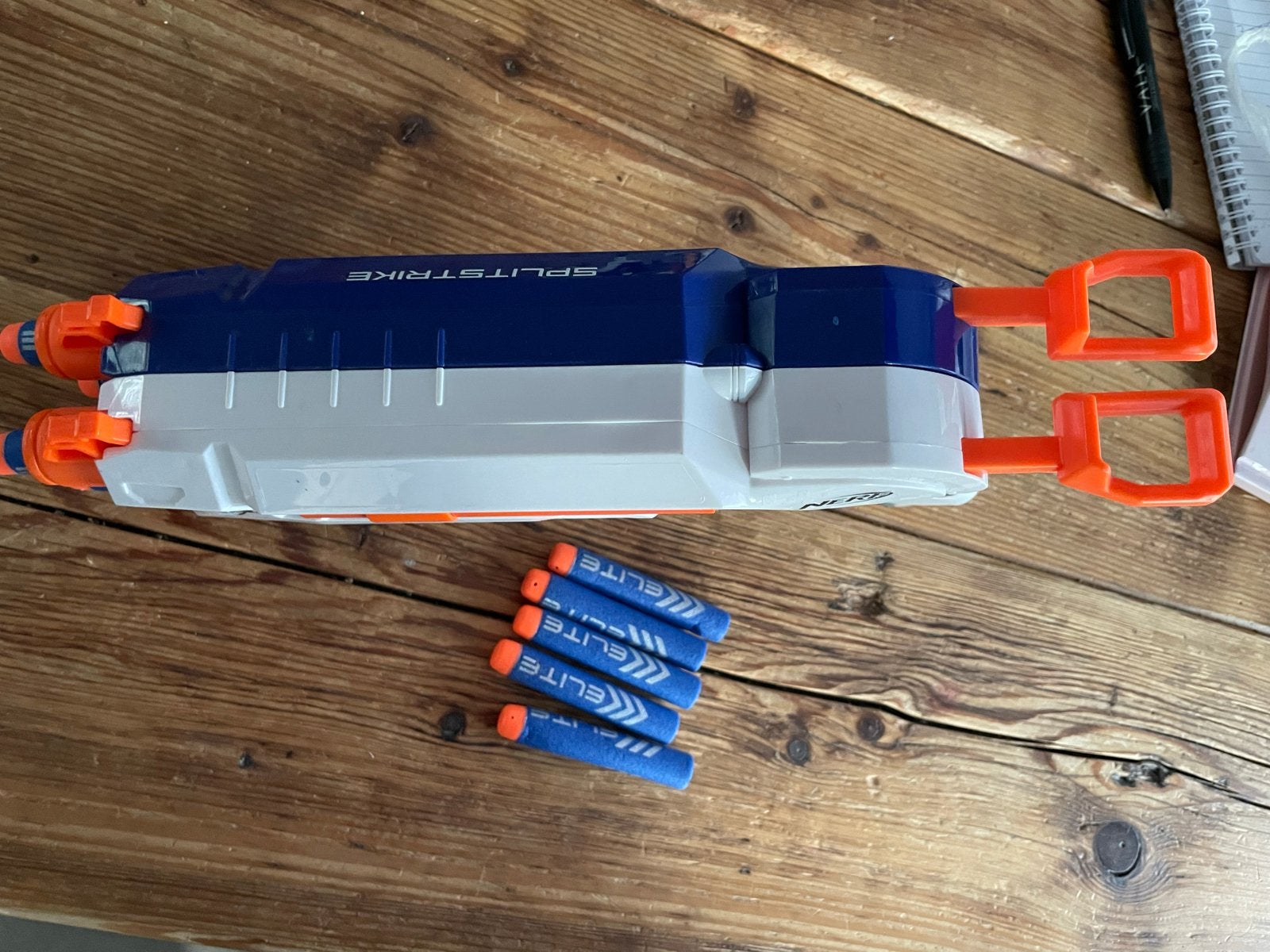 Nerf N-Strike Elite Splitstrike Blaster met pijltjes, Ophalen, Gebruikt