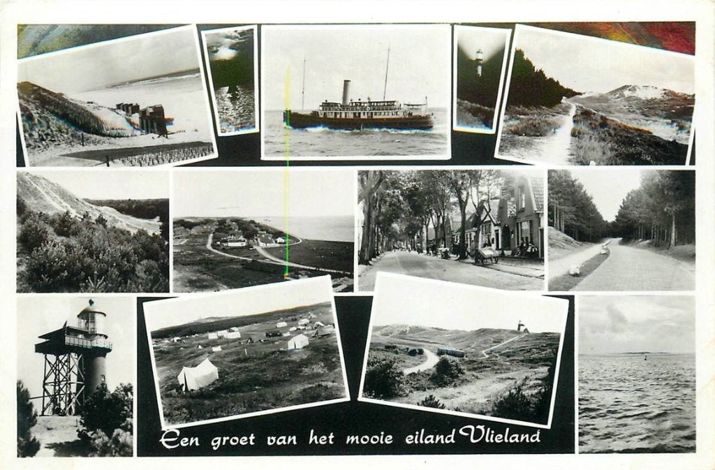 702-073-019 Vlieland, Verzenden, Voor 1920, Friesland