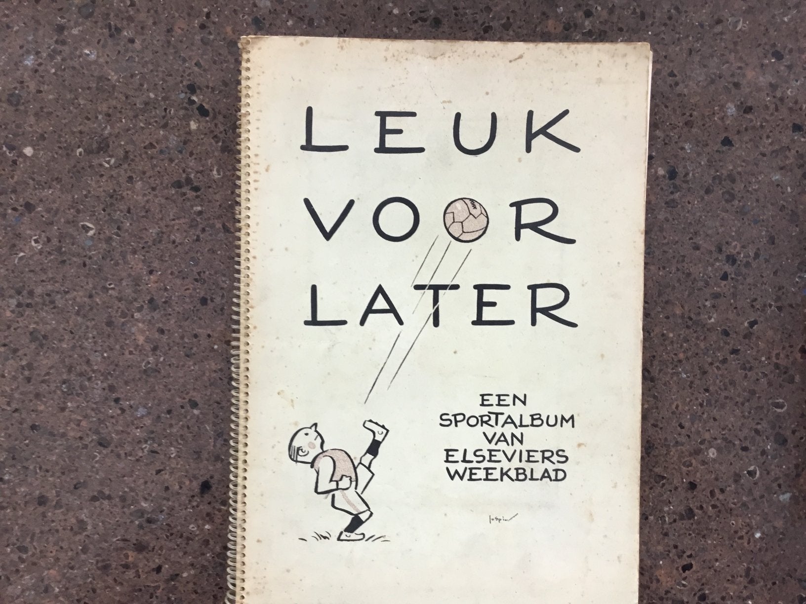 Leuk voor later  Sportalbum door Jo Spier, Ophalen of Verzenden, Zo goed als nieuw, Buitenlandse clubs