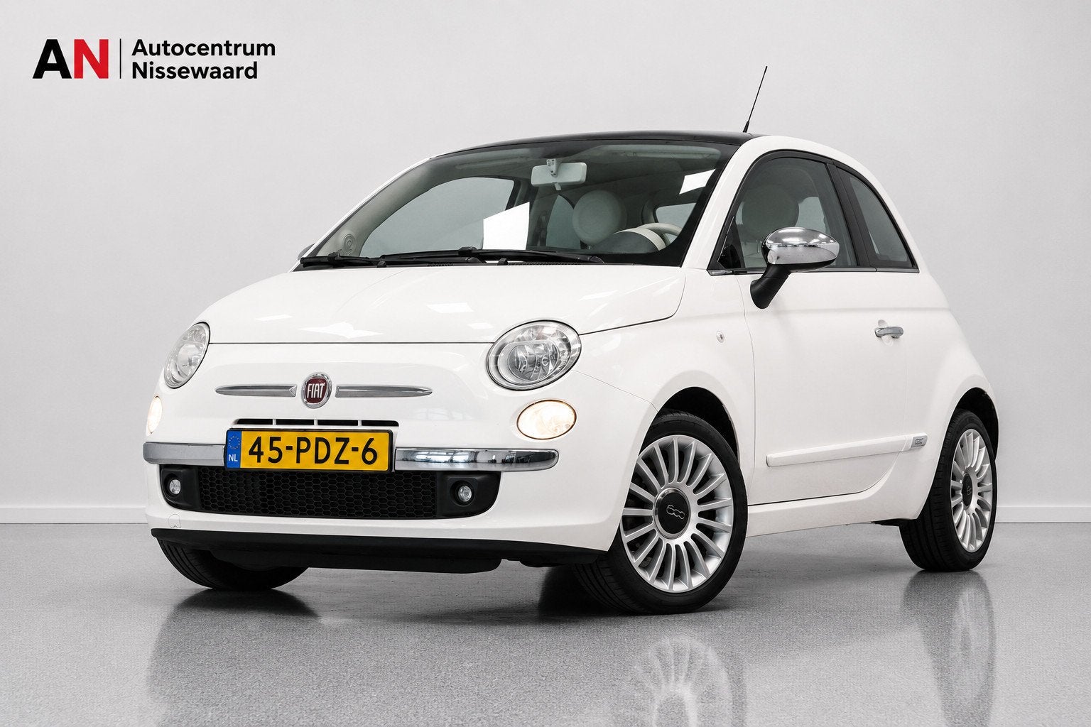 Fiat 500 1.2 Lounge |Panorama|AUT|, Auto's, Euro 5, Stof, Gebruikt, 4 cilinders