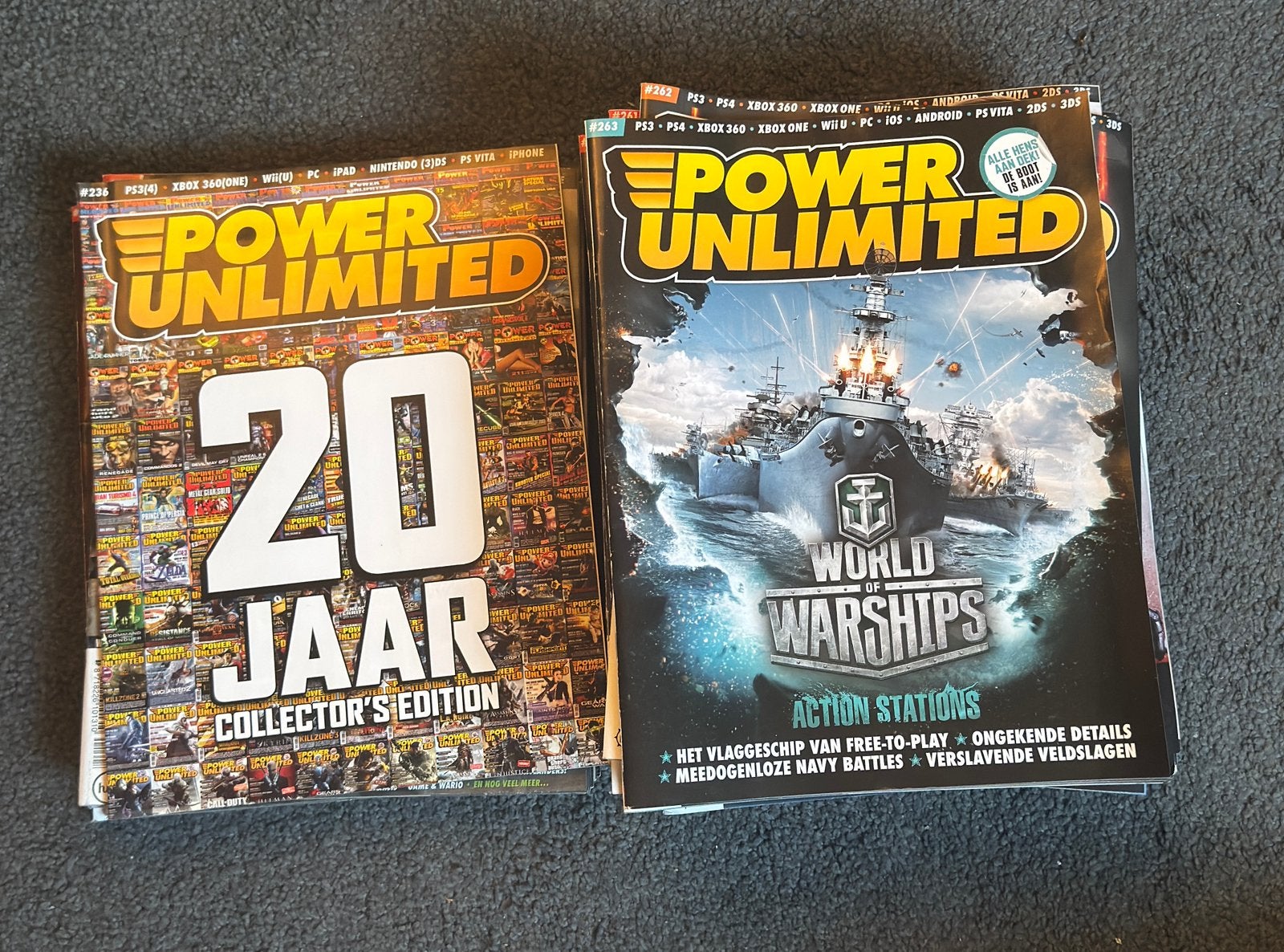 Power Unlimited #228 t/m #263 in topstaat, Ophalen of Verzenden, 1980 tot heden, Nederland, Tijdschrift