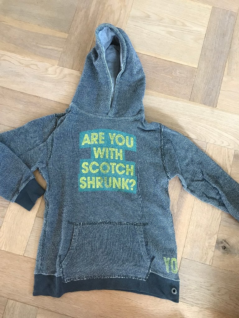 Leuke "hoodie" van Scotch Shrunk maat 140 - erg net!!, Gebruikt, Trui of Vest, Scotch Shrunk, Ophalen of Verzenden