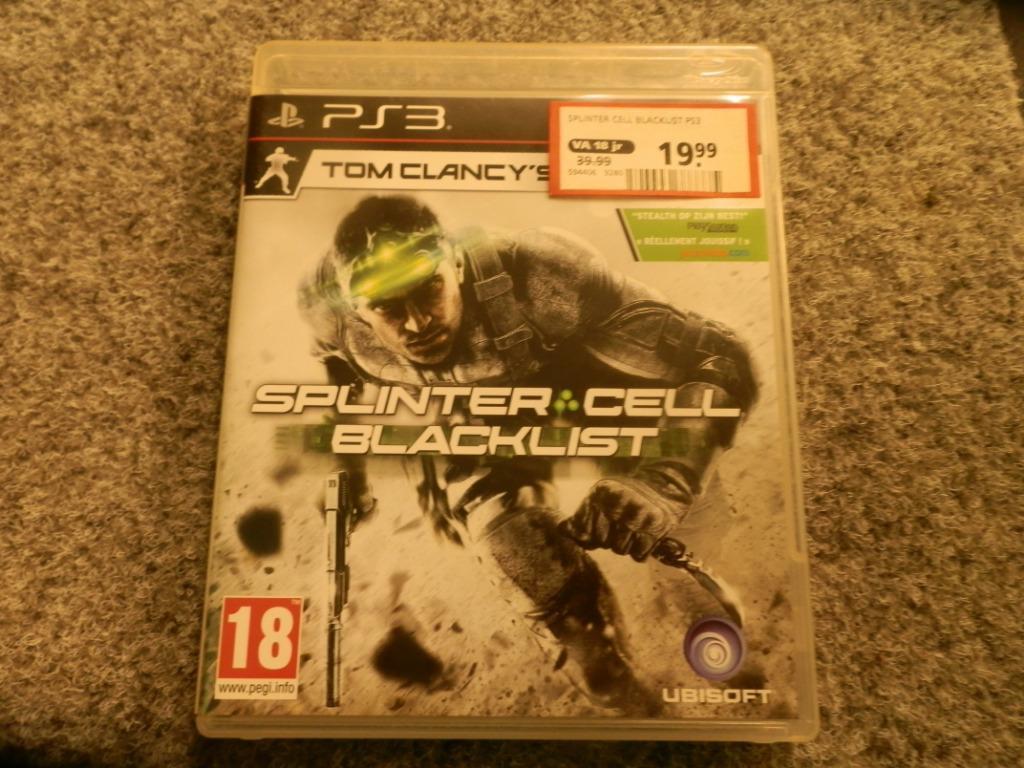 Ps3 spel Splinter Cell Blacklist, Avontuur en Actie, Online, Gebruikt, Vanaf 18 jaar