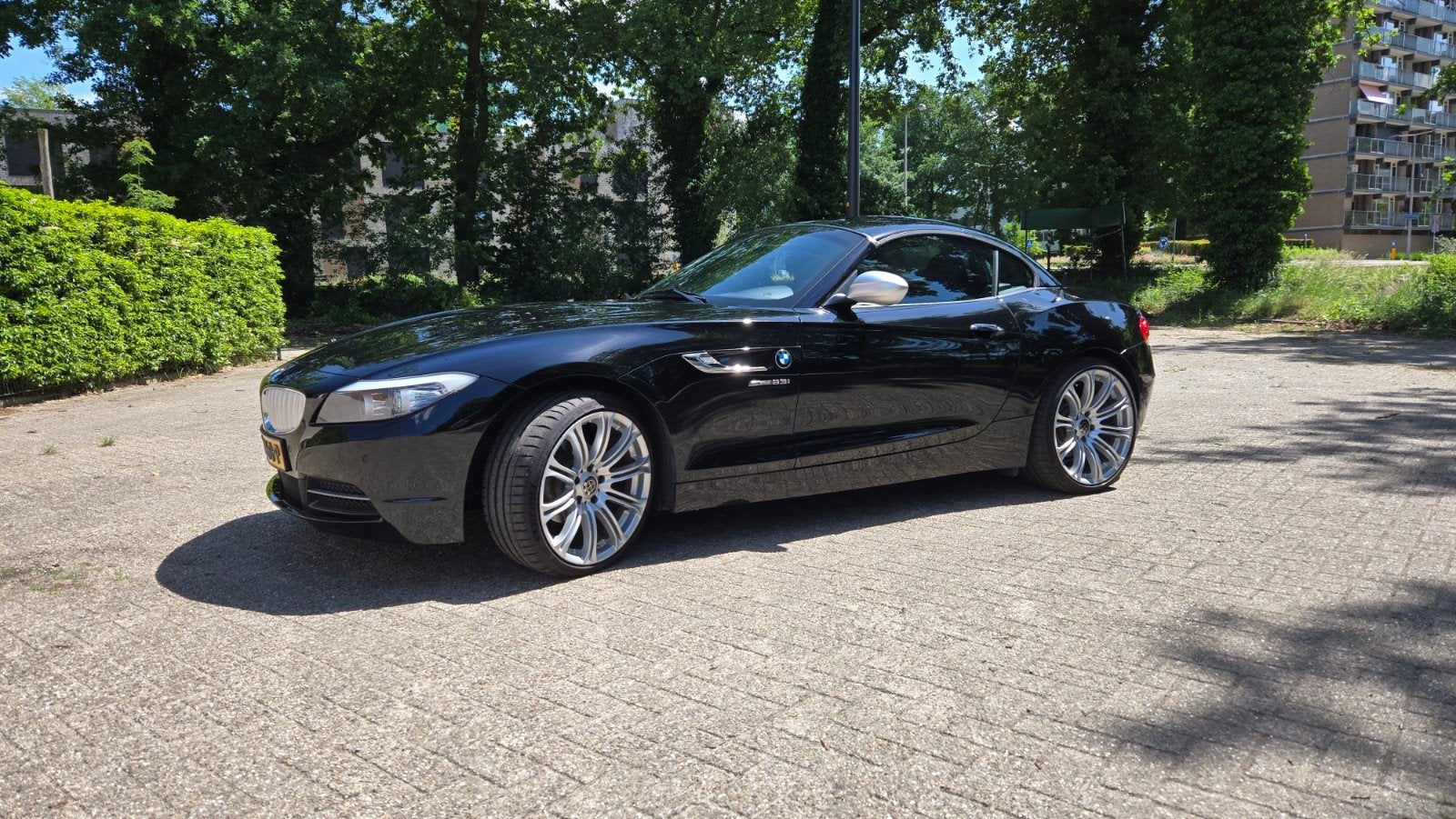 BMW Z4 2.5 Roadster Sdrive 23I AUT 2011 Zwart, Auto's, BMW, Automaat, Achterwielaandrijving, 2497 cc, Cabriolet