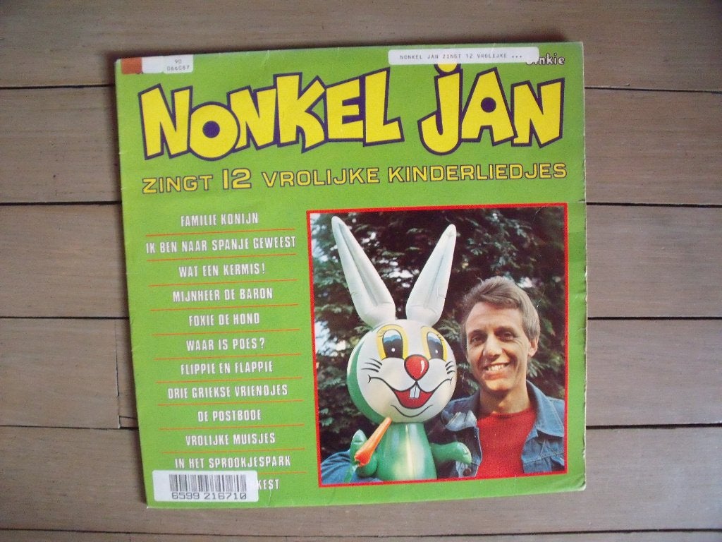 Nonkel Jan zingt 12 vrolijke kinderliedjes, Cd's en Dvd's, LP, Gebruikt, Ophalen of Verzenden, 12 inch