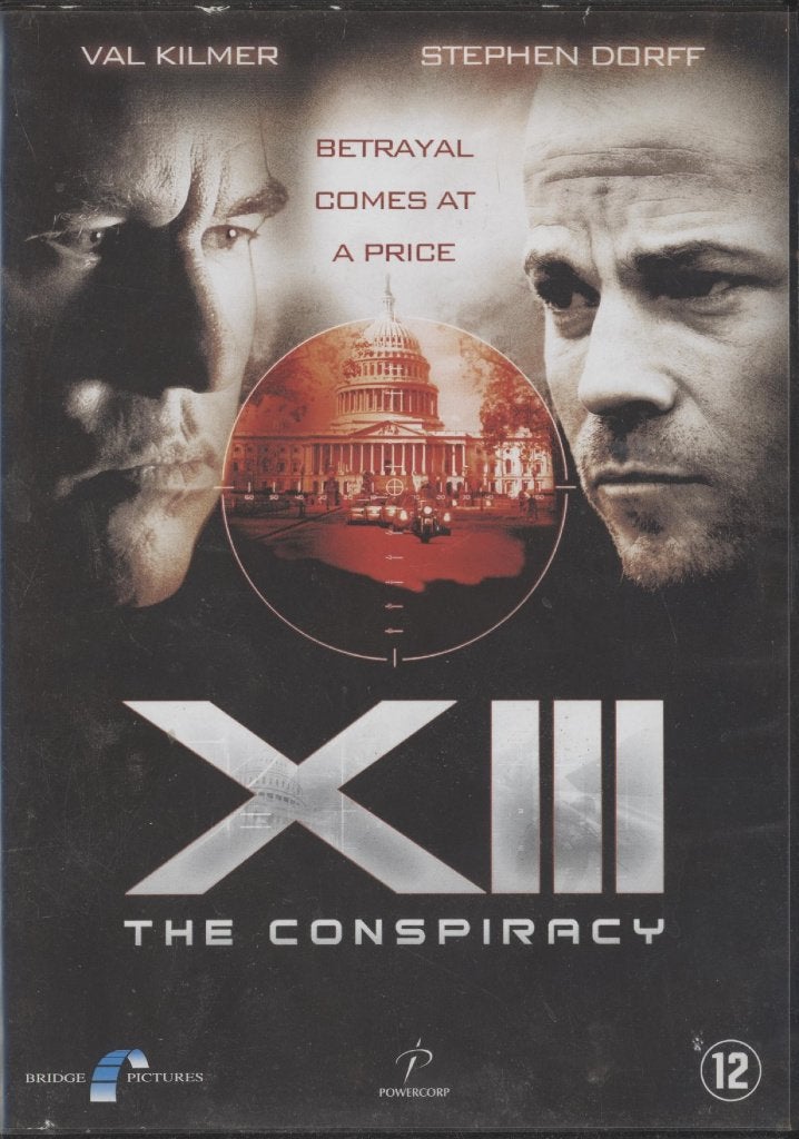 07) XIII, The Conspiracy: met Val Kilmer en Stephen Dorff, Vanaf 12 jaar, Ophalen of Verzenden, Gebruikt, Actiethriller