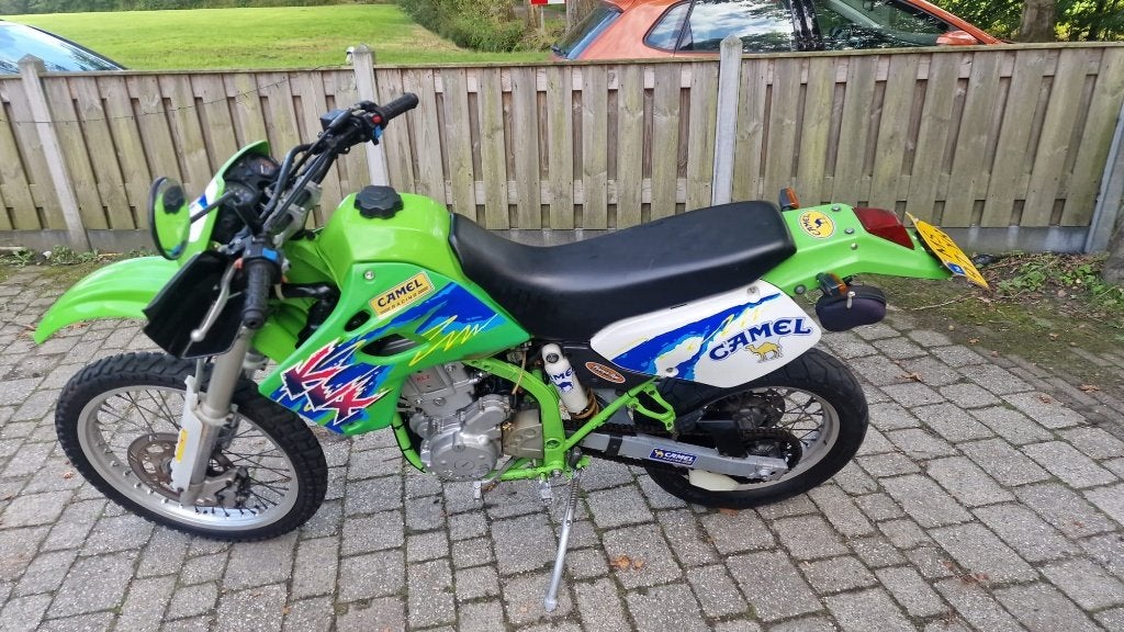 Kawasaki klx650c enduro elec start, Sportuitlaat, Enduro, Minimaal motorrijbewijs A2, Handgeschakeld