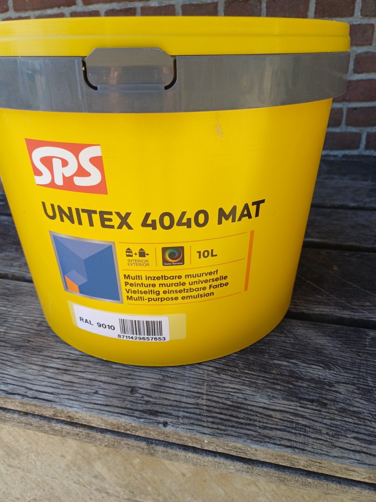 Sps 4040  ral 9010 muurverf,  ook voor  buiten  schilders kw, Ophalen