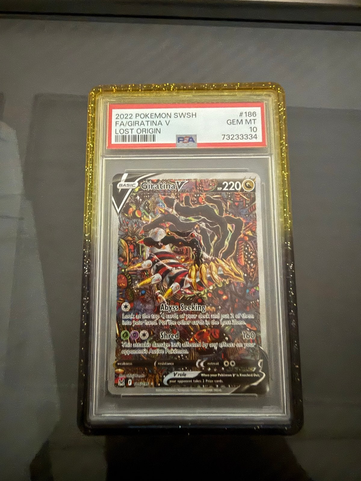 PSA 10 Giratina V Lost Origin Full Art Pokemon Kaart, Ophalen, Nieuw