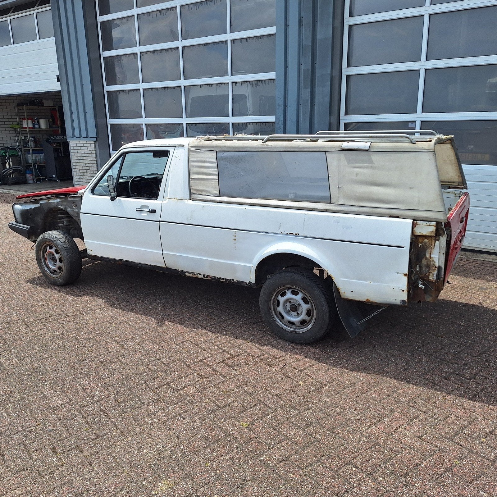 Huif Caddy mk1, Ophalen, Nvt, Nvt, Nvt