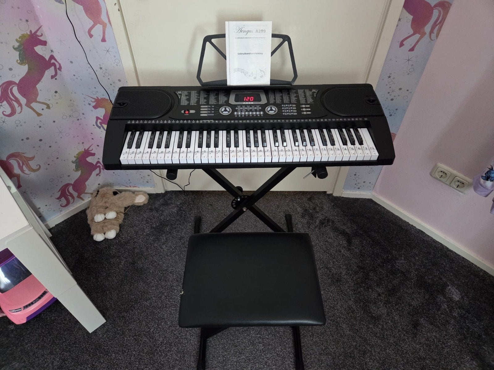 Keyboard elektronisch, Muziek en Instrumenten, Keyboards, Ophalen of Verzenden, Zo goed als nieuw, 61 toetsen, Overige merken