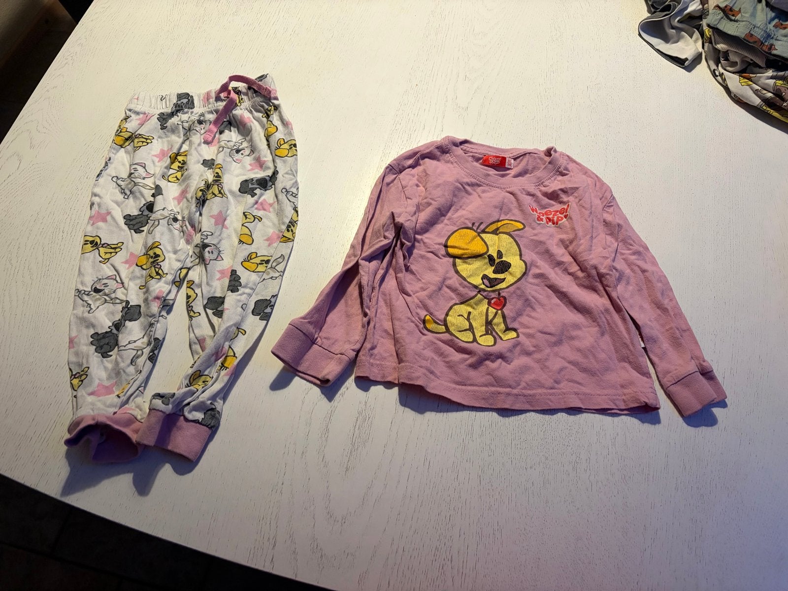 Woezel en Pip Pyjama maat 92/98, Ophalen of Verzenden, Gebruikt, Meisje, Nacht- of Onderkleding