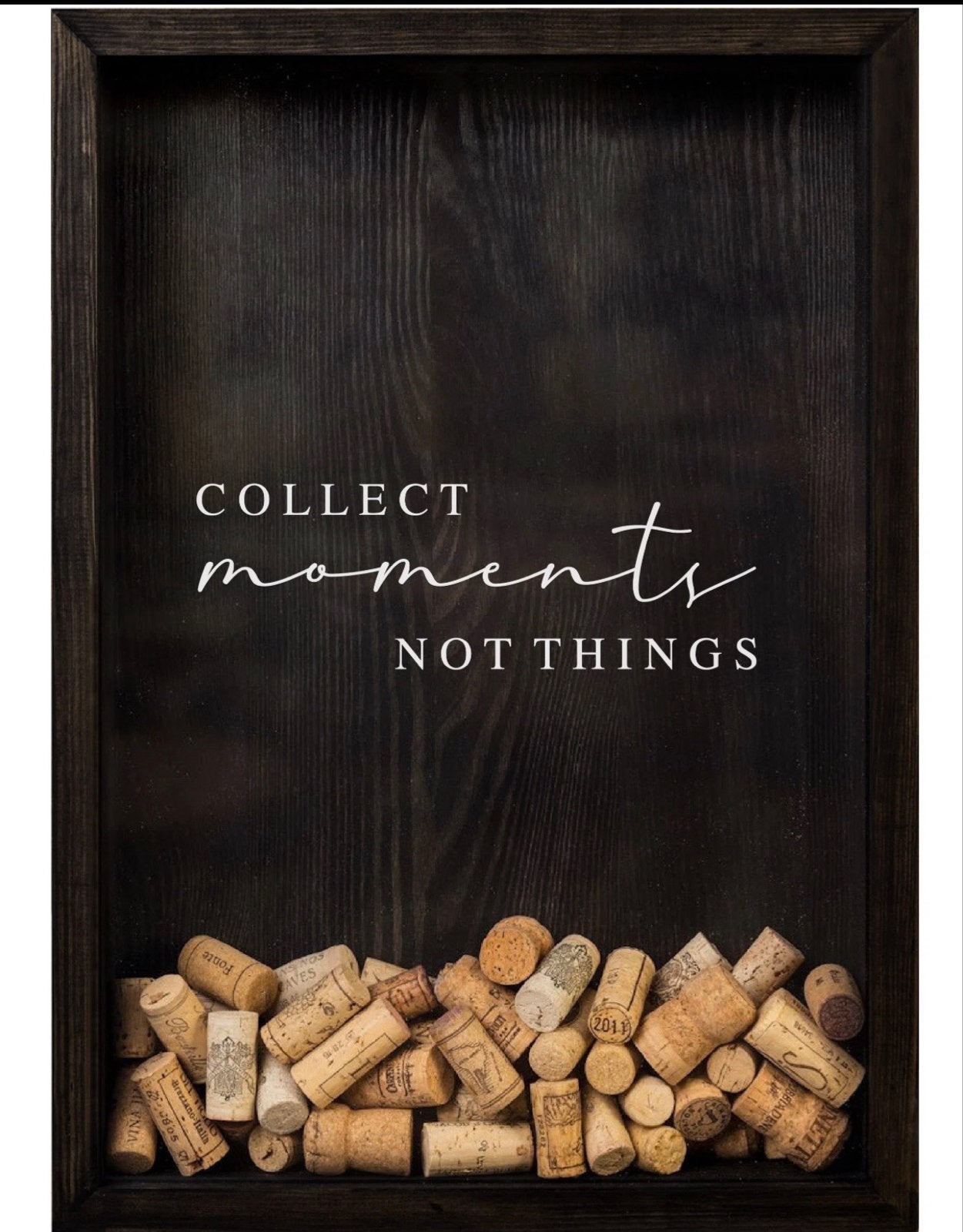 Corkbox: Verzamelbox voor wijnkurken - Collect moments, Minder dan 50 cm, Nieuw, Ophalen of Verzenden, 5 – 50