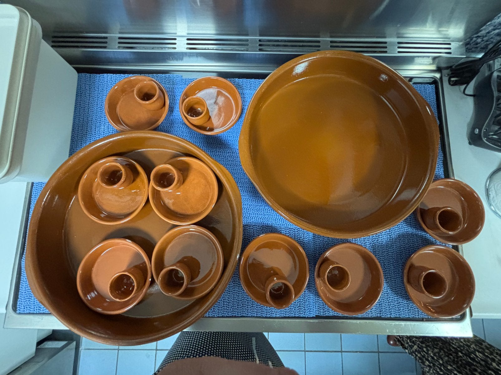 Tapas schaal aardewerk, Ophalen of Verzenden, Overige stijlen, Aardewerk, Schaal of Schalen