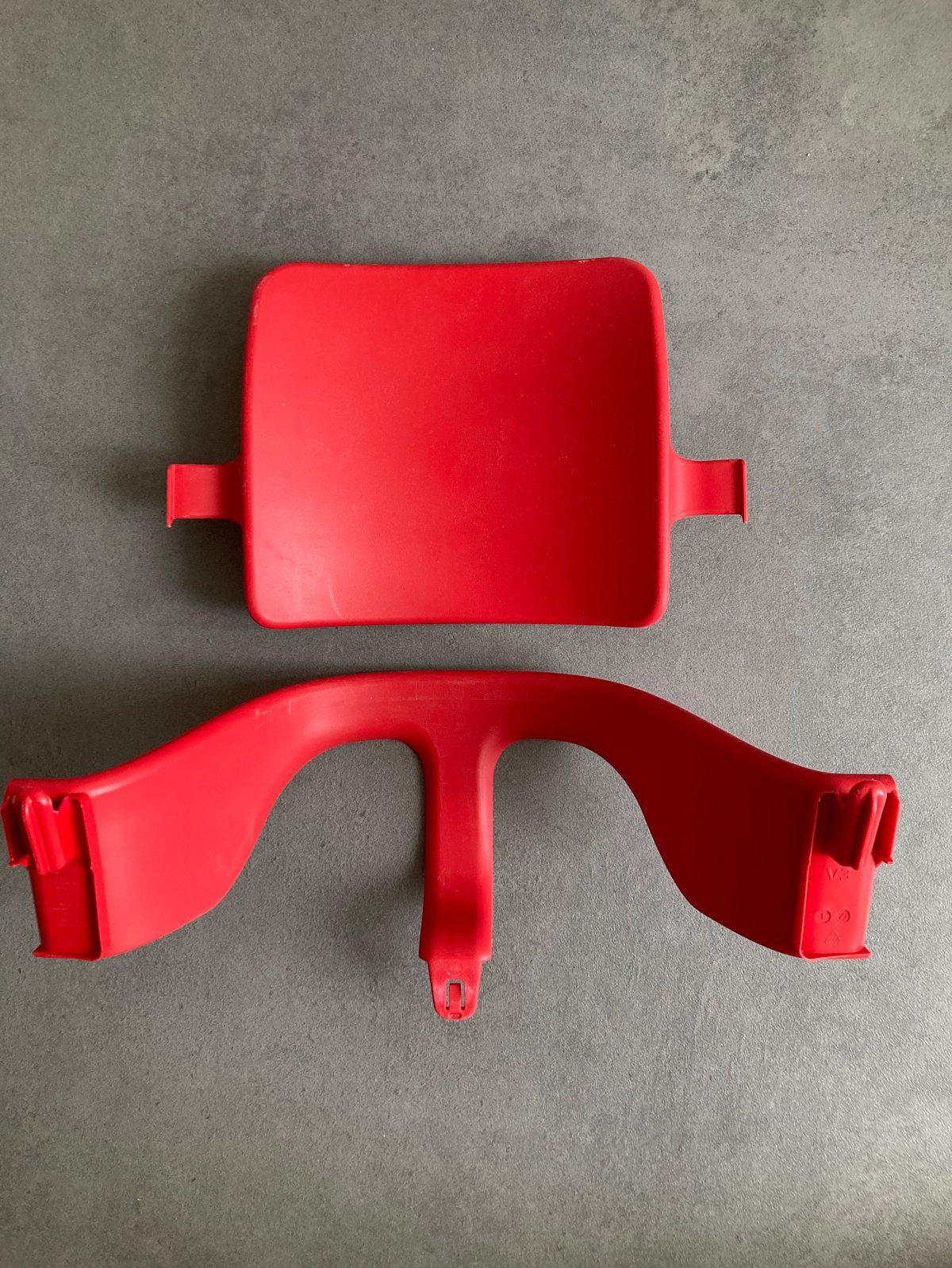 Stokke Tripp Trapp baby set (rood), Ophalen, Gebruikt, Meegroeistoel, Stoelverkleiner