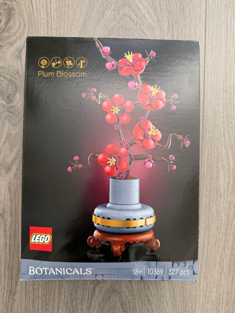 Lego Botanicals Plum Blossom, Inclusief instructies, Overige thema's, Lego, Nieuw