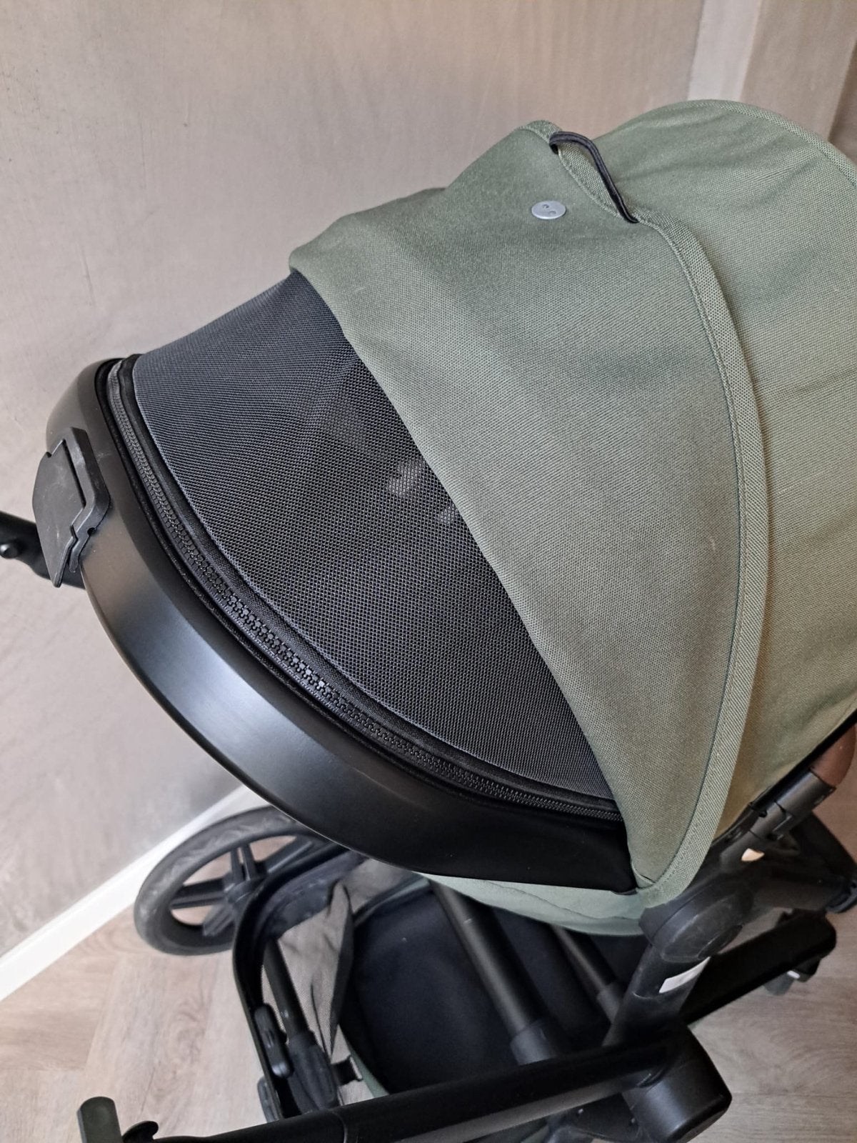 Joolz Day+ kinderwagen - Groen met reiswieg, Gebruikt, Verstelbare duwstang, Combiwagen, Ophalen