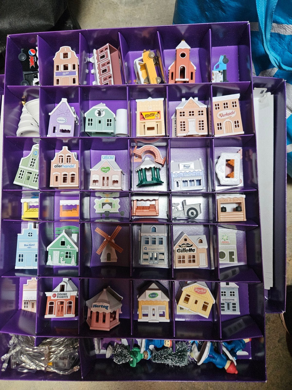 Albert Heijn huisjes en andere miniaturen, Ophalen of Verzenden, Gebruikt