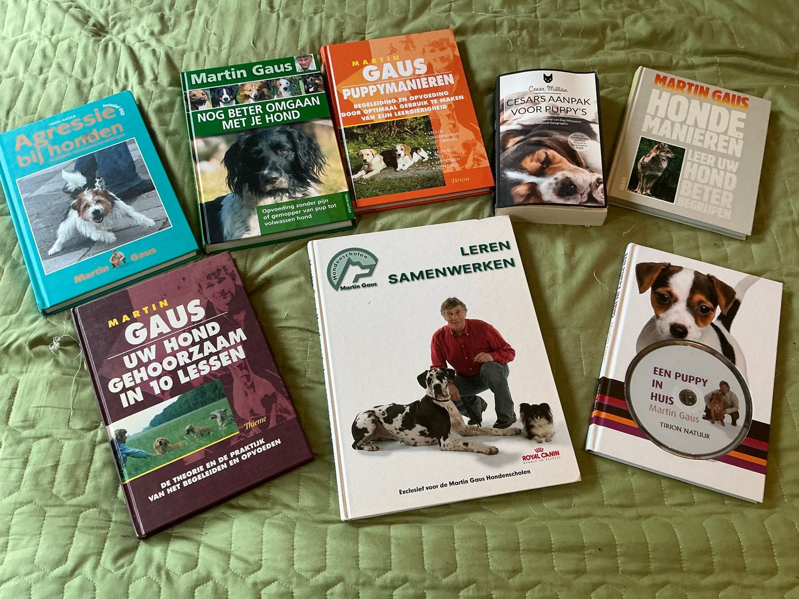 O.a.Martin Gaus Hondenboeken Collectie - Opvoeding & Gedrag, Verzenden, Gelezen, Honden
