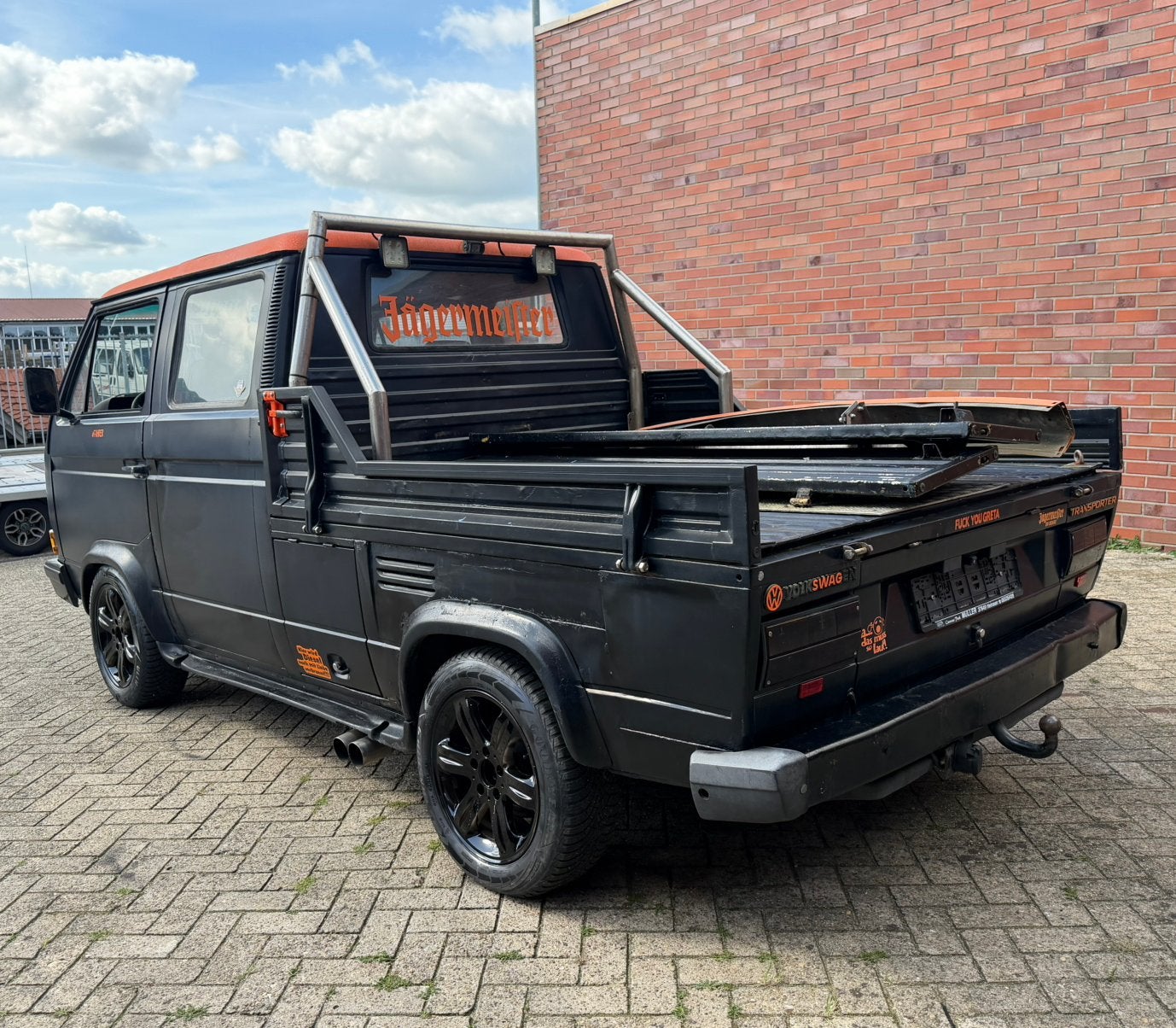 Volkswagen VW T3 Doka 1986 1.9 D Oldtimer belastingvrij, foto 3