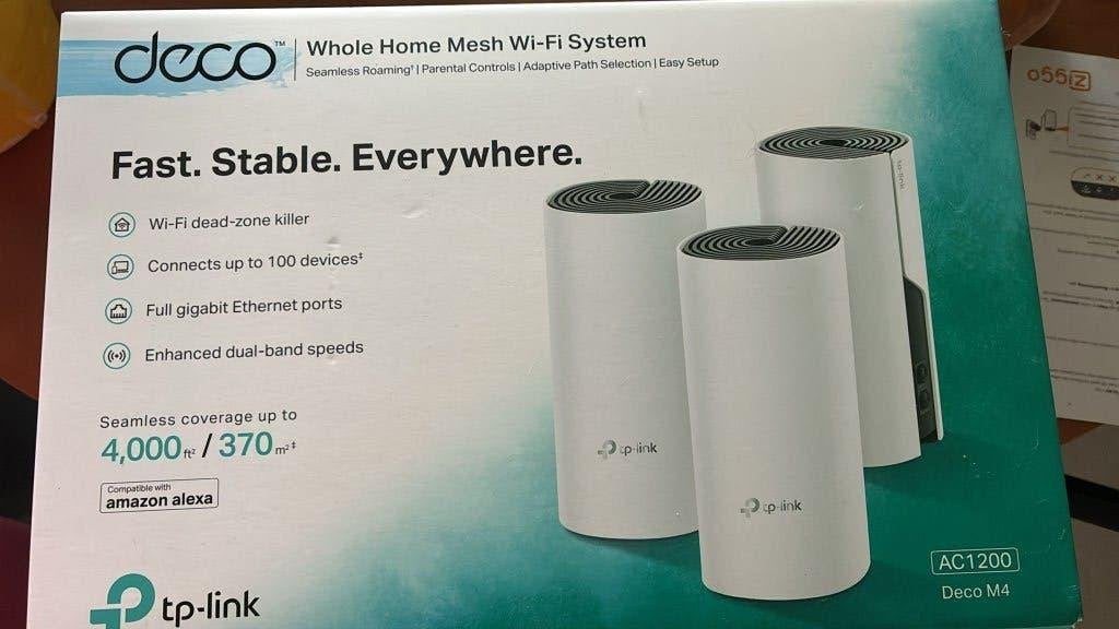 tp-link Deco   M4 mesh, Computers en Software, WiFi-versterkers, Ophalen of Verzenden, Nieuw, TP-Link Deco M4R AC1200