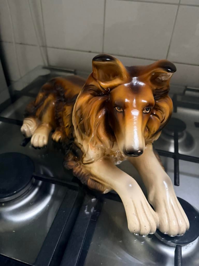 Collie beeld, Ophalen, Gebruikt, Dier
