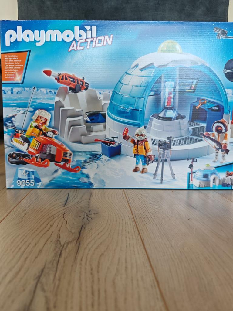 Playmobil Action 9055 Arctisch Onderzoeksstation Nieuw, Ophalen of Verzenden, Nieuw