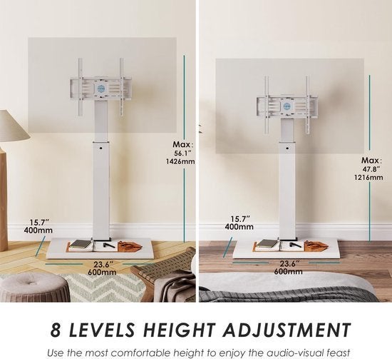 TV Vloerstandaard – TV Stand – Vloerbeugel, Corvance B.V., Verzenden, Nieuw, Corvancebol@gmail.com
