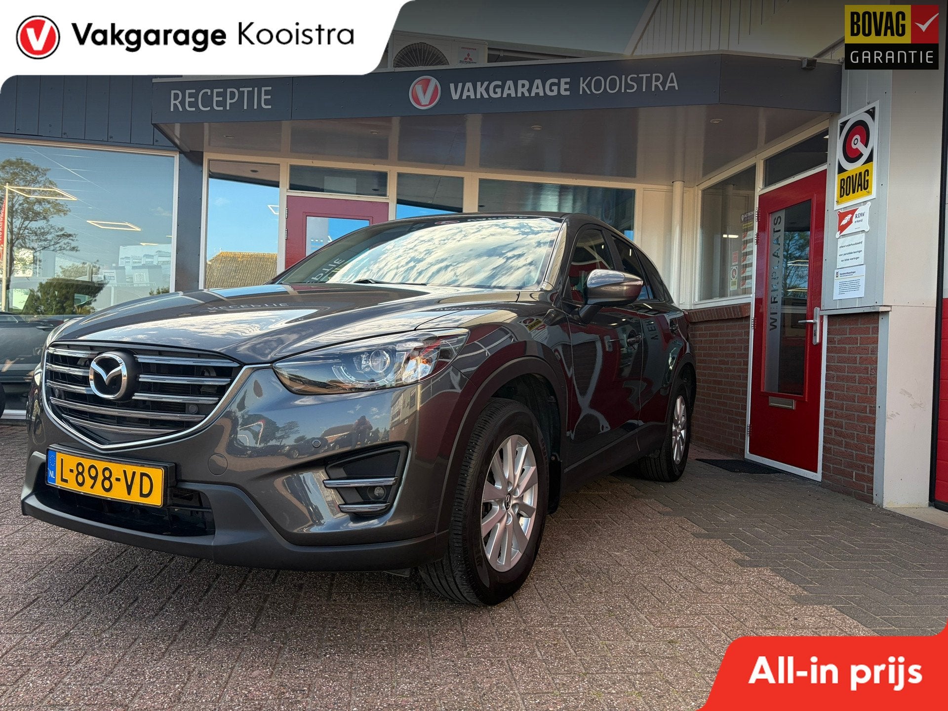 Mazda CX-5 2.0 SkyActiv-G 165 TS 2WD NAVI, Auto's, Mazda, Bedrijf, Te koop, CX-5, ABS, Airbags, Airconditioning, Automatische klimaatregeling