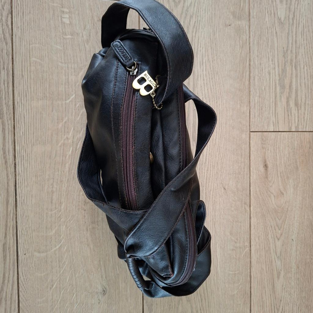 Prachtige donkerbruine Bulaggi handtas / schoudertas, Bruin, Minder dan 40 cm, Minder dan 35 cm, Minder dan 20 cm
