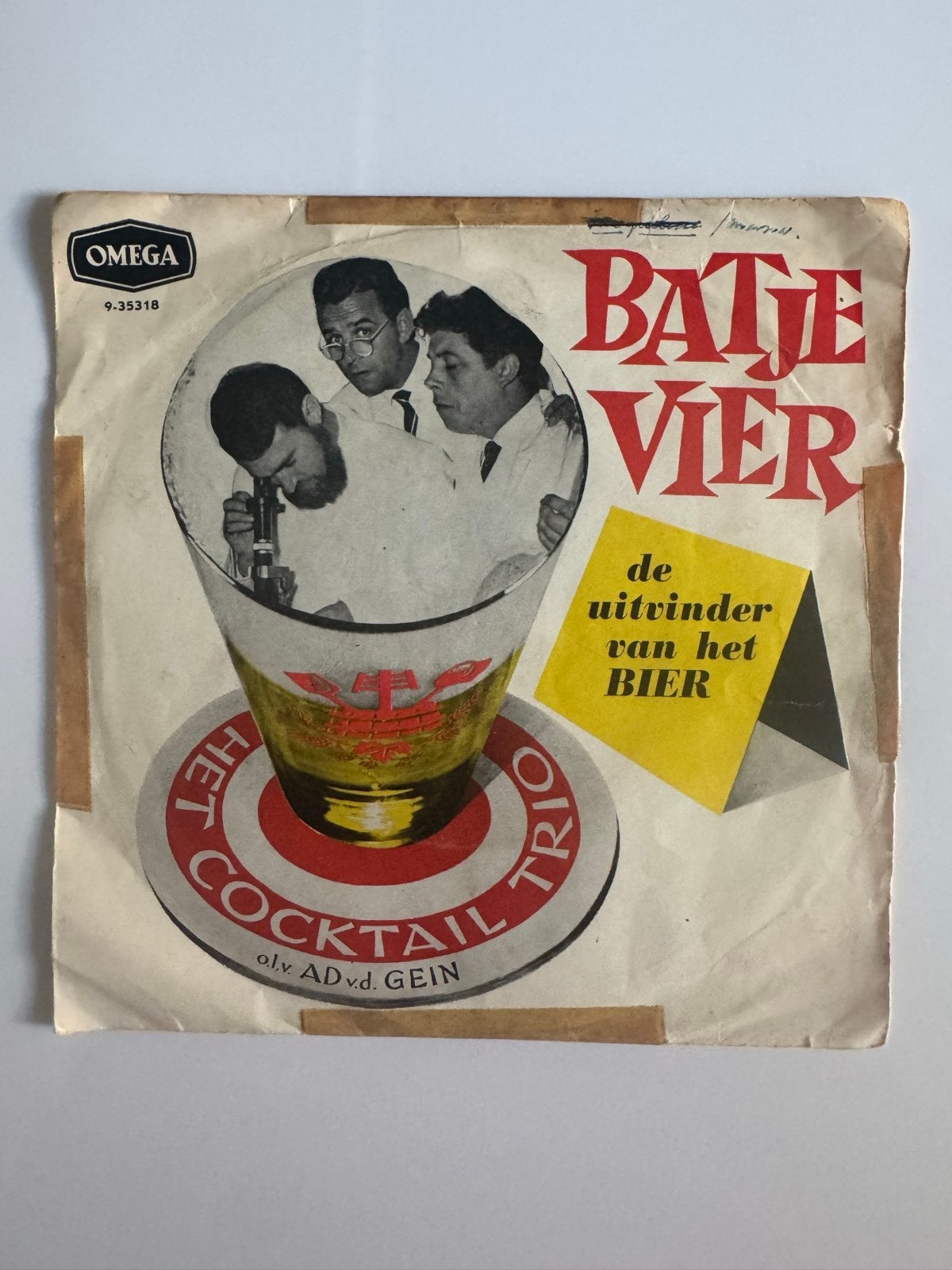 Het Cocktail Trio - Batje Vier / De Uitvinder van het Bier, Gebruikt, Pop, 7 inch, Ophalen of Verzenden