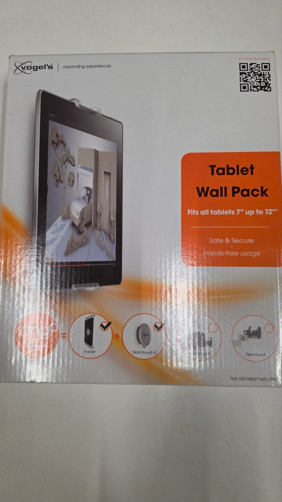 Vogel's Tablet Wall Pack - Muurbevestiging voor tablets, Houder/standaard, Nieuw, Mobiel, Overige merken
