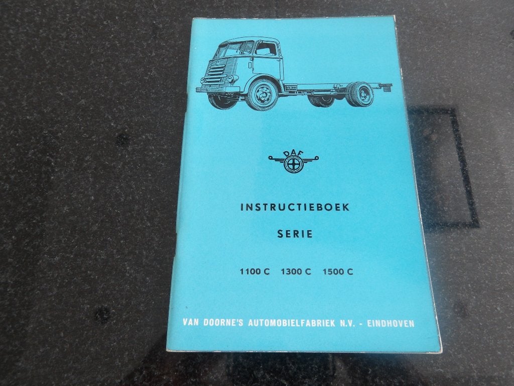 DAF Serie 1100 C / 1300 C / 1500 C - Instructieboekje NL, Verzenden