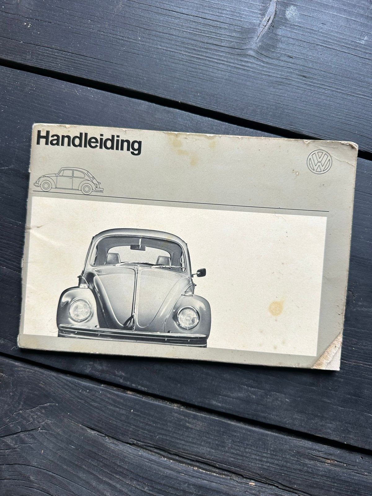 VW Kever Handleiding 1971 (VW 1200/1300), Ophalen of Verzenden