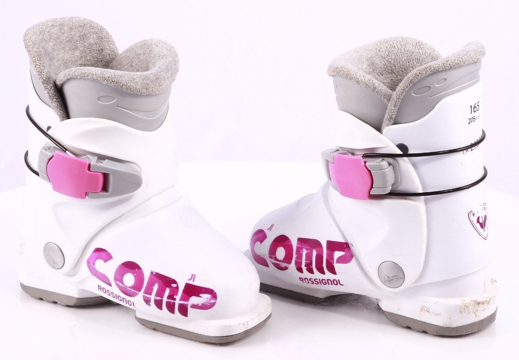 26; 27; 28; 31; 32 EU kinder skischoenen ROSSIGNOL COMP J1, Gebruikt, Verzenden, 100 tot 140 cm, Rossignol