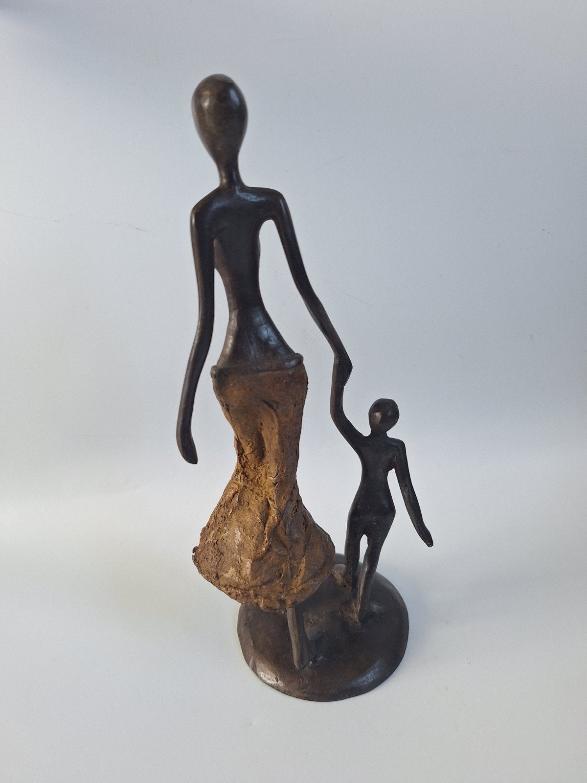 Prachtig bronzen beeld van Tahoua, Ophalen of Verzenden, Zo goed als nieuw