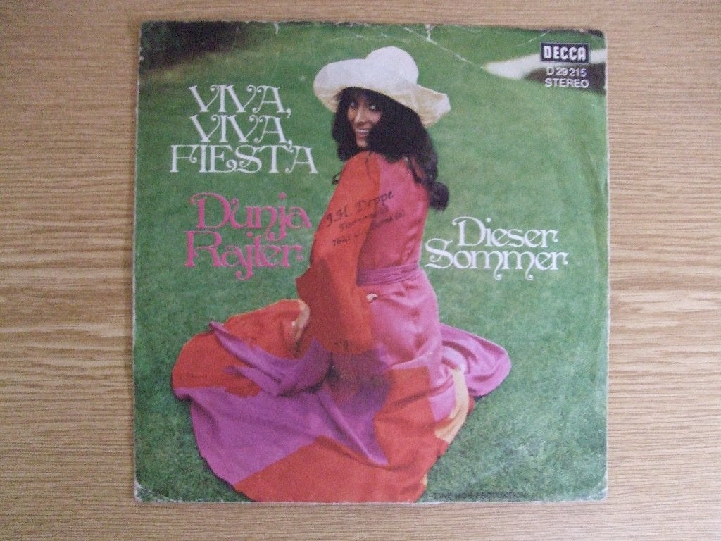 DUNJA RAYTER     VIVA VIVA FIESTA / DIESER SOMMER, 7 inch, Ophalen of Verzenden, Zo goed als nieuw, Pop