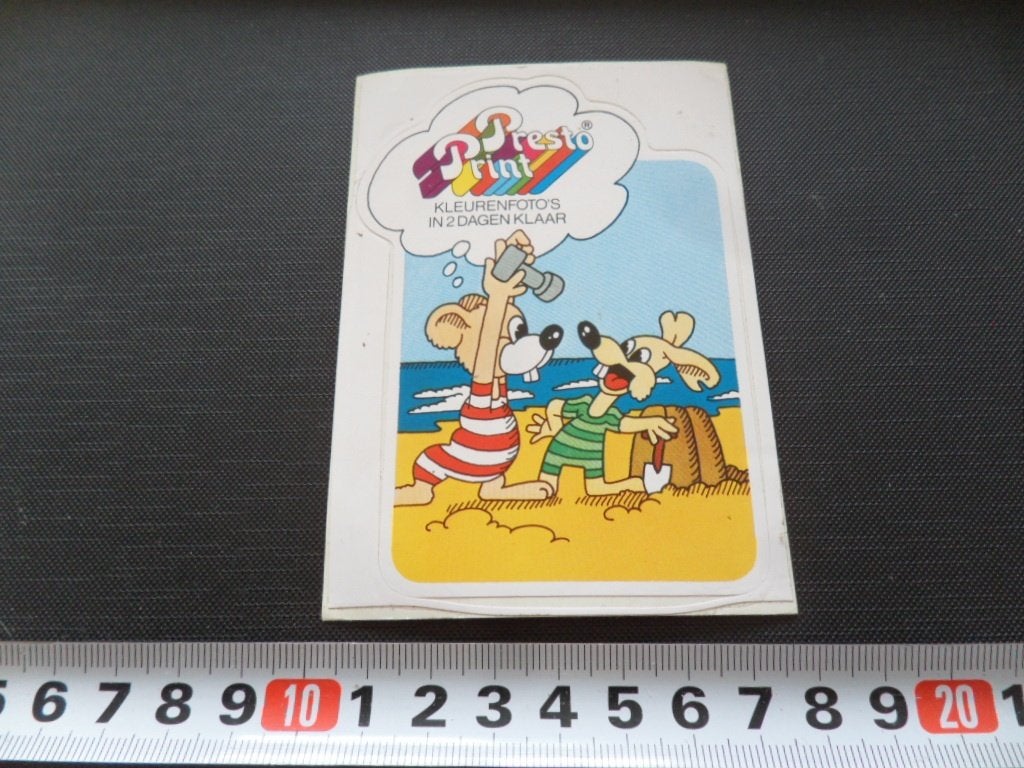 sticker strip strand presto print kleurenfoto's in 2 dagen, Ophalen, Zo goed als nieuw