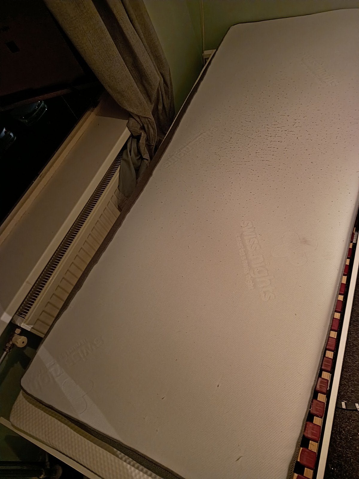 1 persoon bed gratis, Huis en Inrichting, Slaapkamer | Bedden, Ophalen, Gebruikt, 90 cm, Eenpersoons