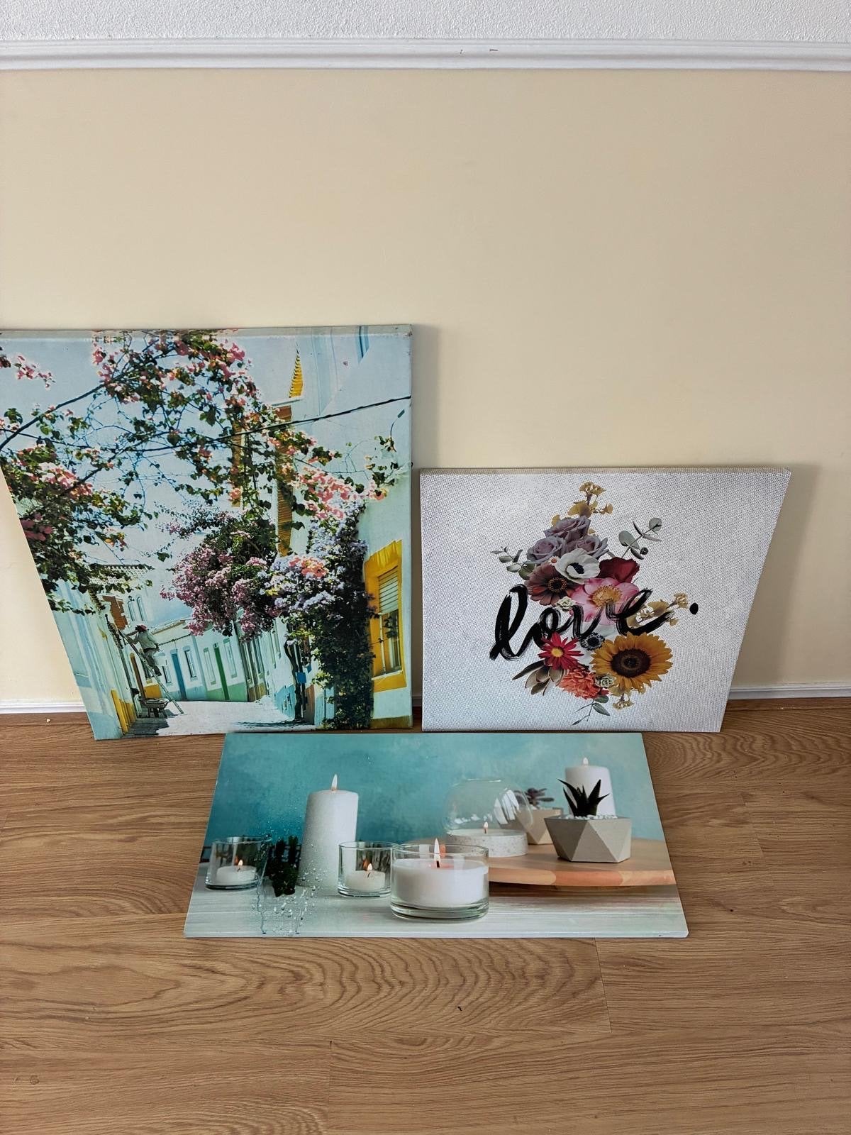 Set van 3 decoratieve wandpanelen, 50 – 75, Ophalen of Verzenden, 50 tot 75 cm, Print