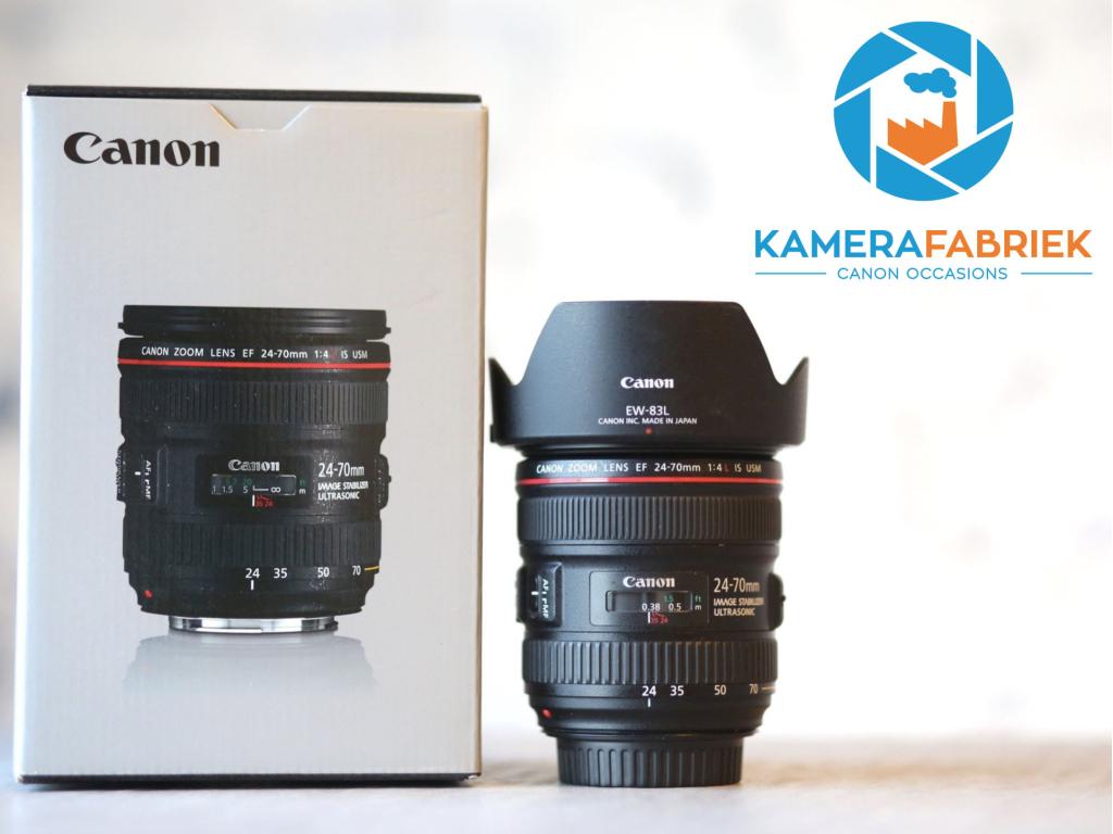 Canon EF 24-70mm f/4L IS USM - Nieuwstaat! - 1 jaar garantie, Audio, Tv en Foto, Fotografie | Lenzen en Objectieven, Canon, -